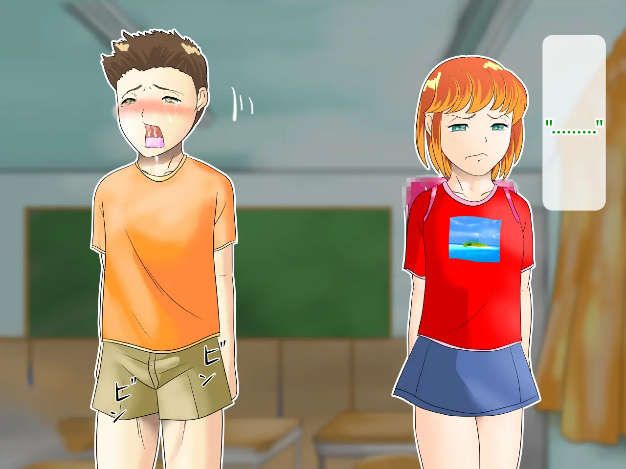 Loli Kyonyuu No Oppai Ni Makechatta Chidorei No Bokutachi